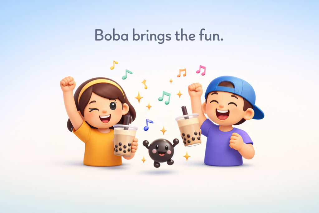 Playful Party Boba Jokes