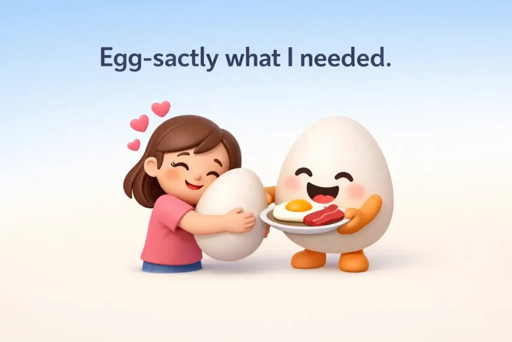 Quick Scrambled Egg Puns One Liners