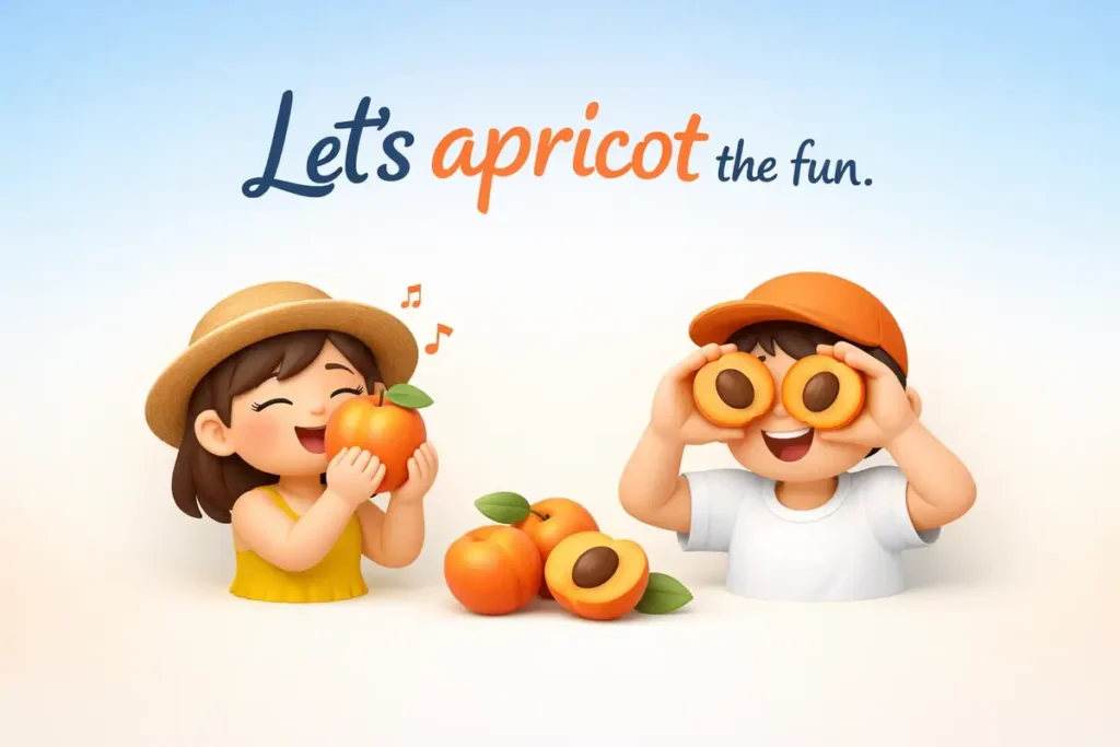 Perfect Party Apricot Puns