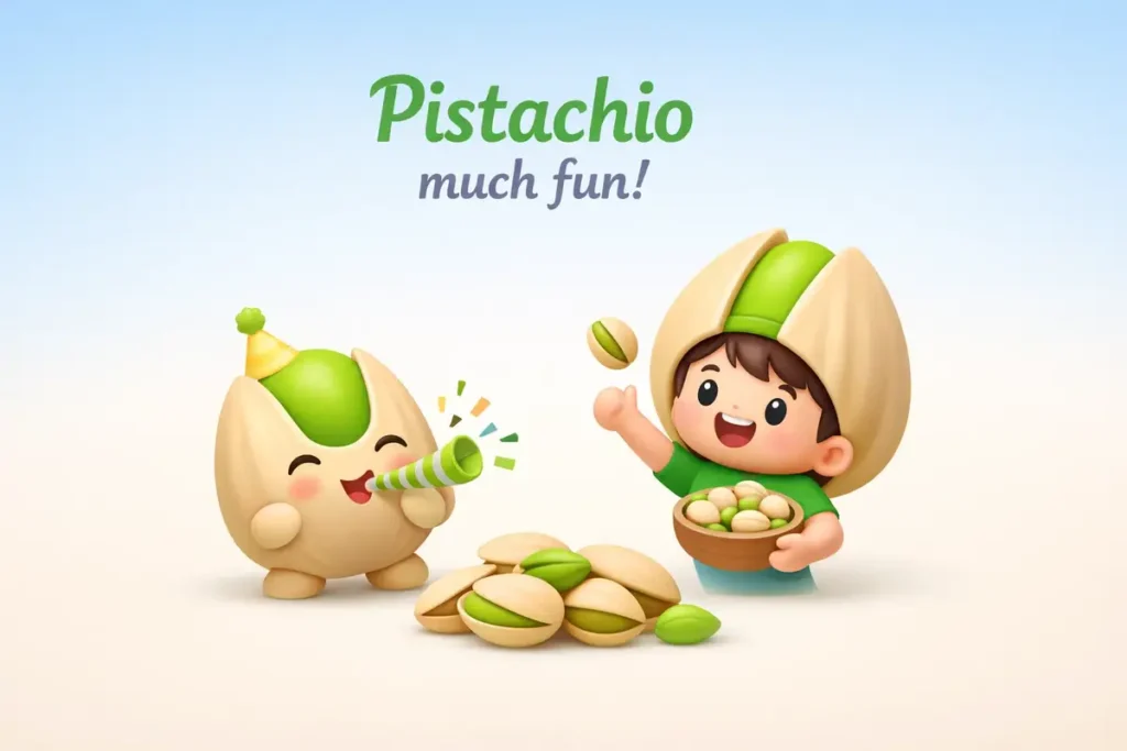 Cheesy Pistachio One-Liners