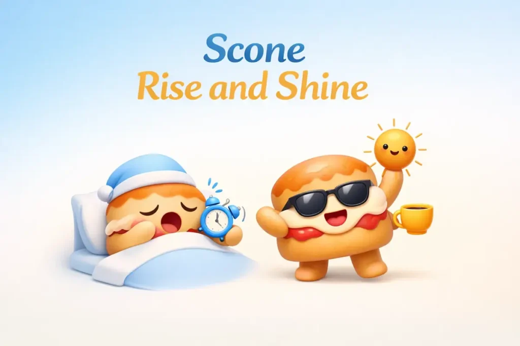 Cheesy Breakfast Scone Puns