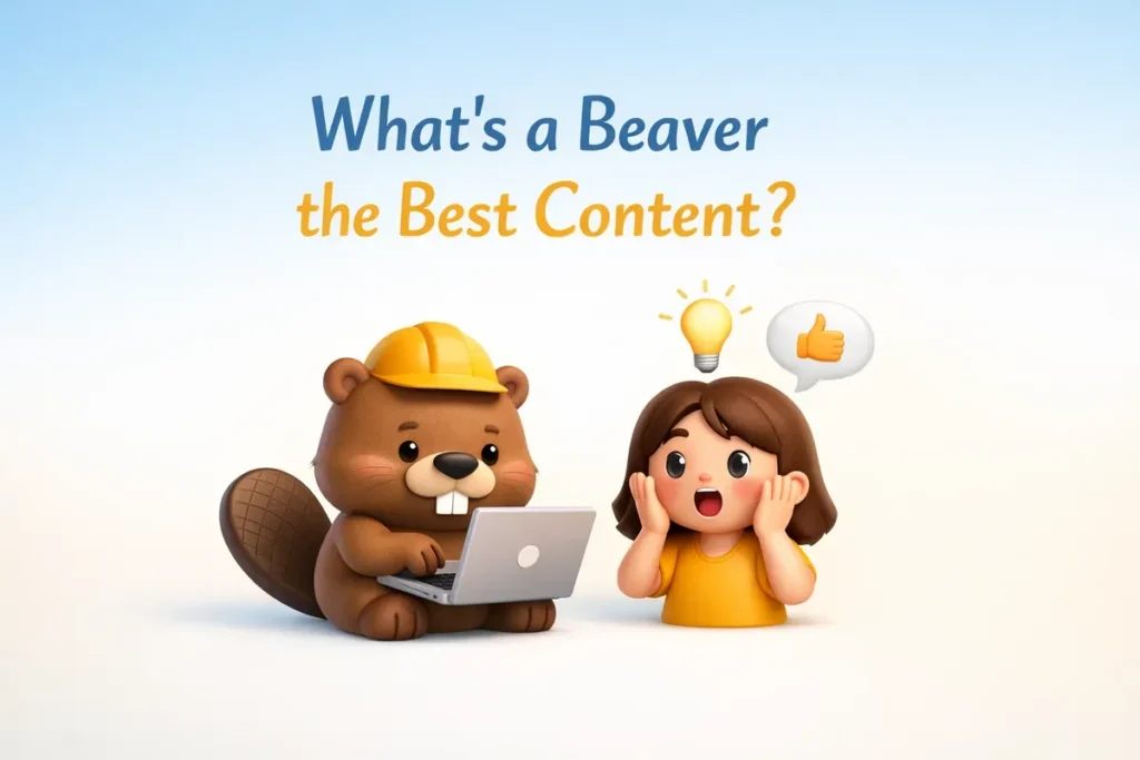 Beaver Puns for Social Media