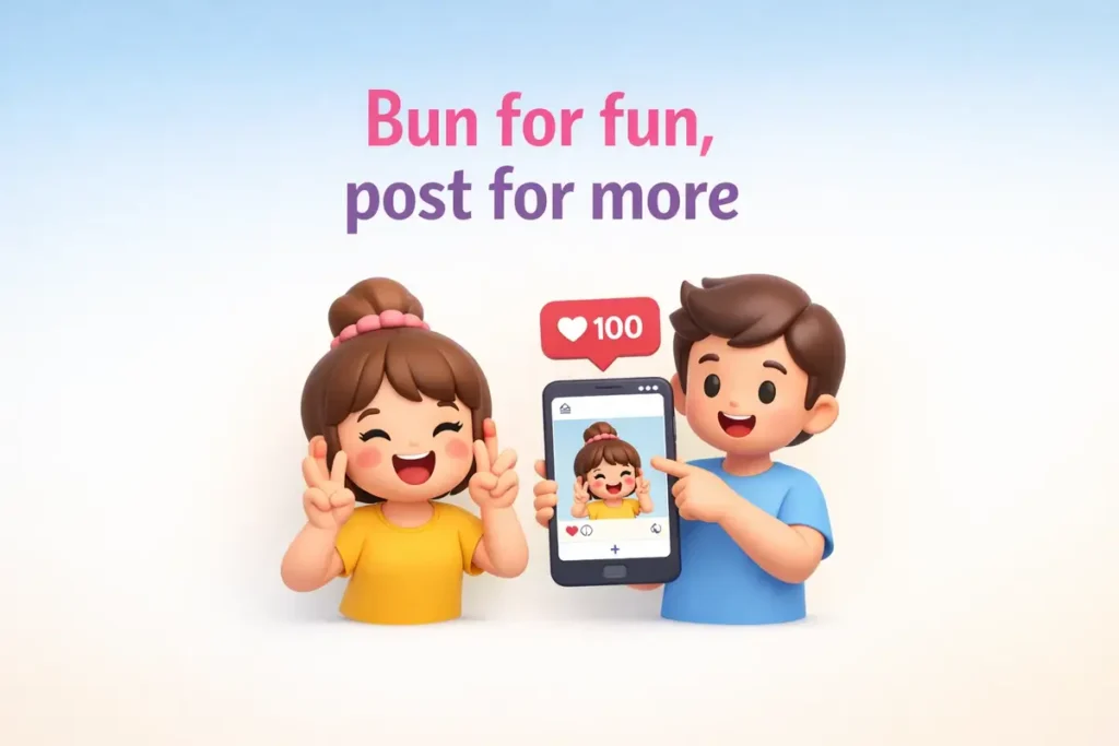 Viral Social Media Pretzel Bun Puns