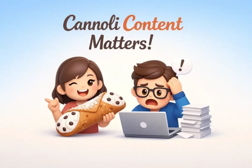 Best Social Media Cannoli Puns