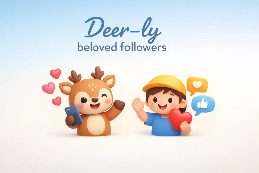 Funny Deer Puns for Social Media