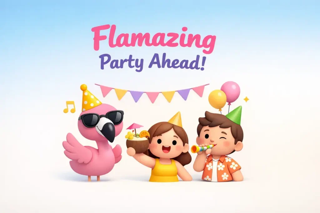 Flamingo Birthday Puns