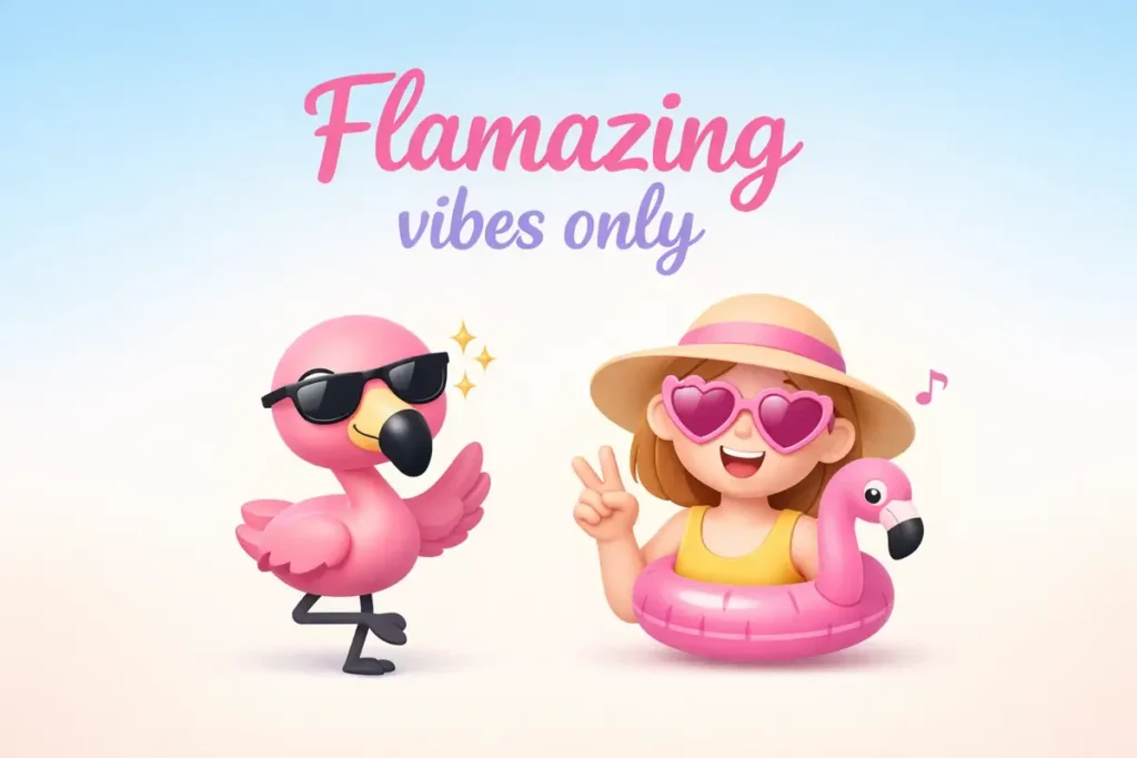 Cheeky Flamingo Puns One-Liners