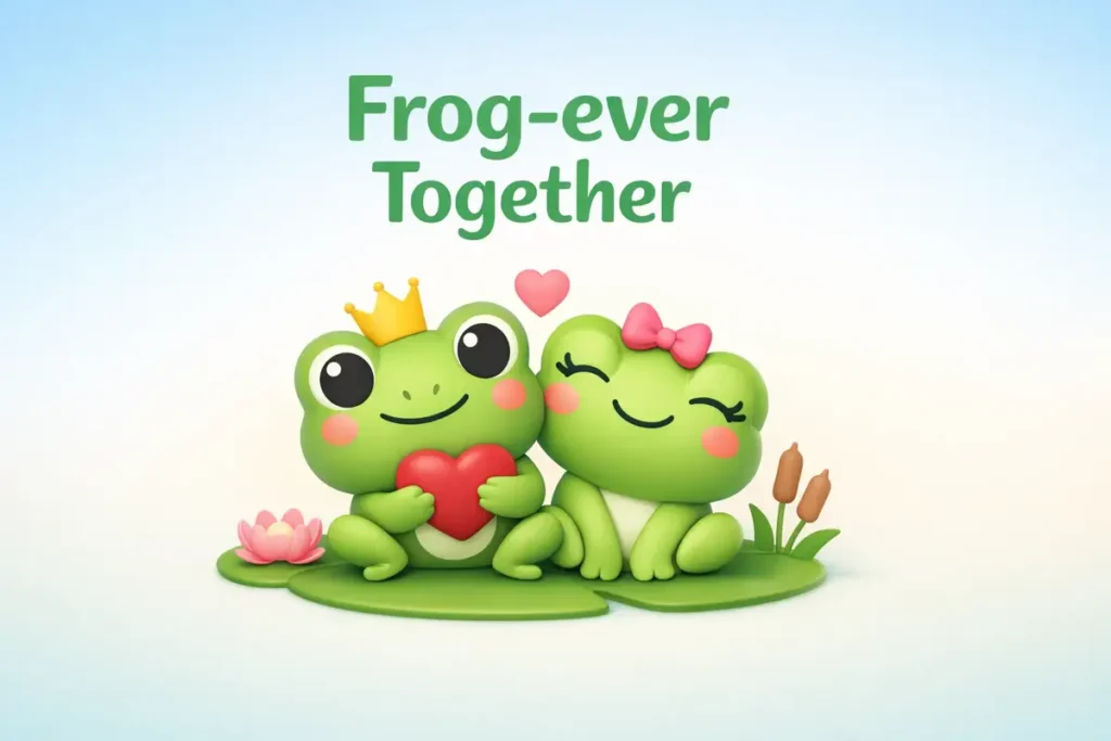 Short Frog Puns for Couples