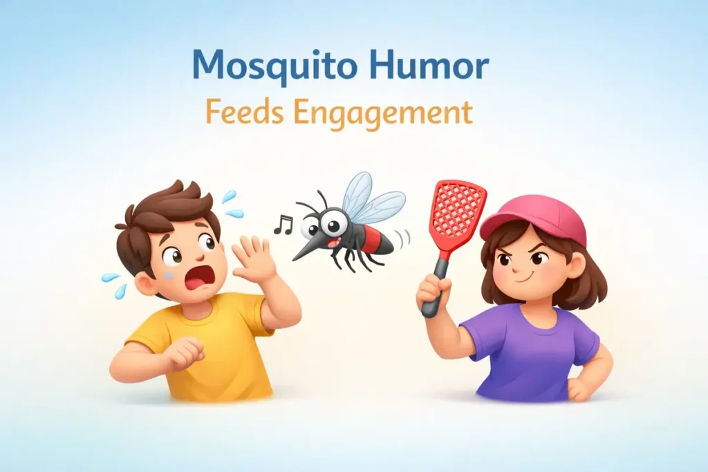 Mosquito Puns for Social Media