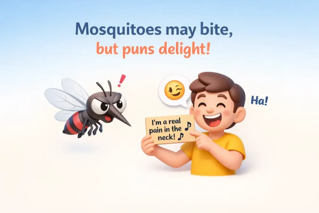 Cheeky Mosquito One-Liners