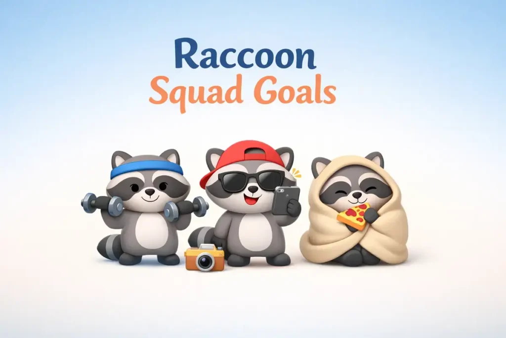 Raccoon Puns for Instagram