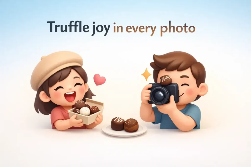 Truffle Puns Captions