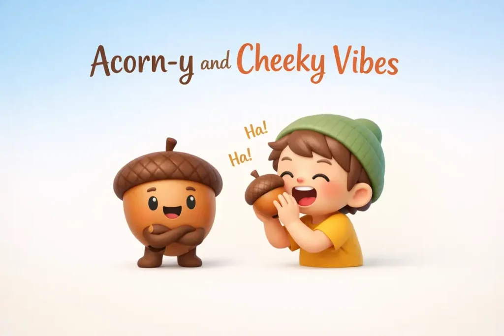 Acorn Puns Dirty