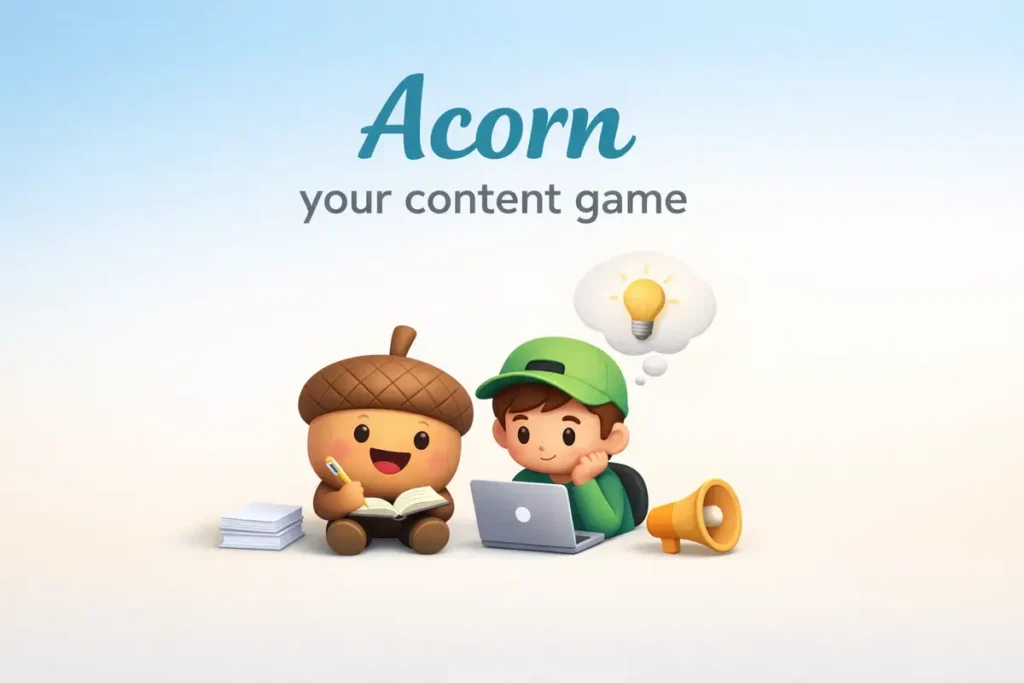 Funny Acorn Puns for Social Media