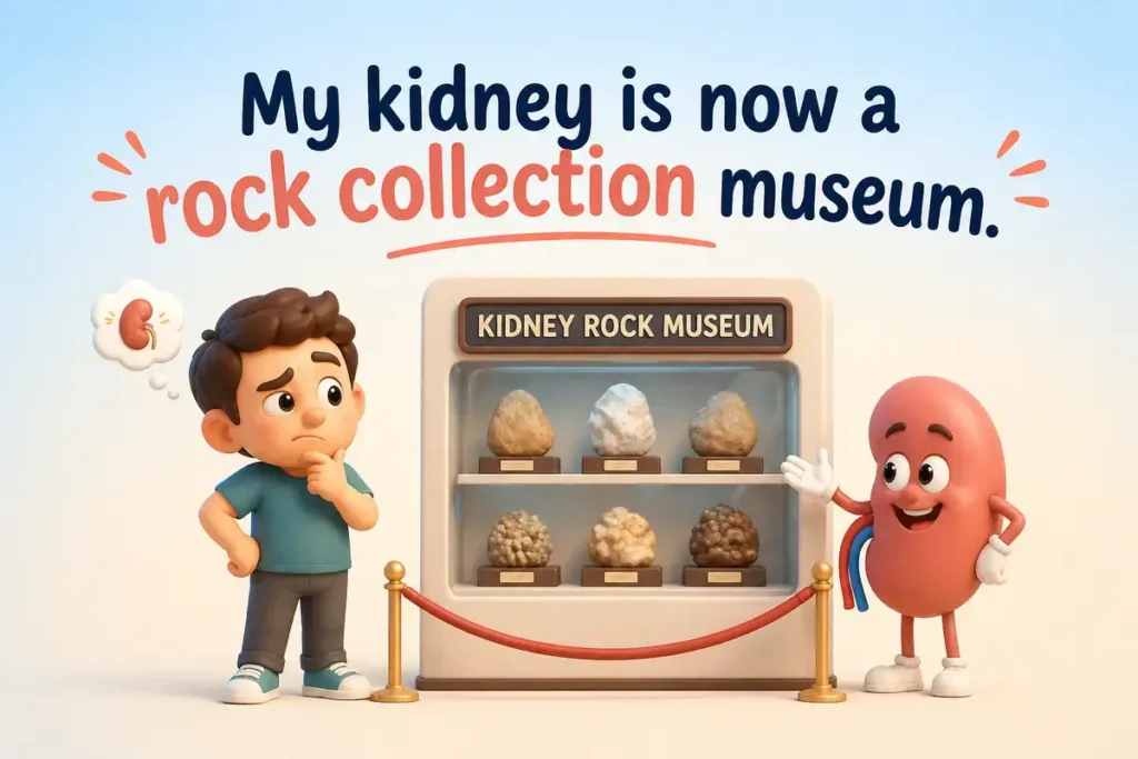 Short kidney stone puns