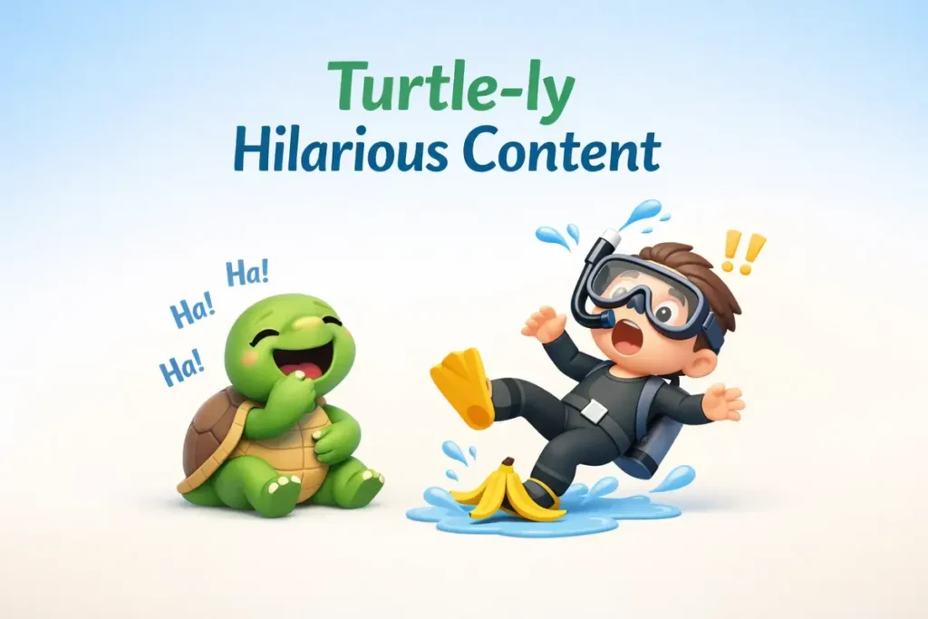 Turtle Social Media Puns