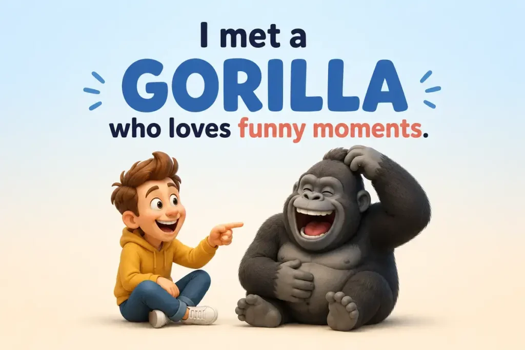 Funny Gorilla Puns