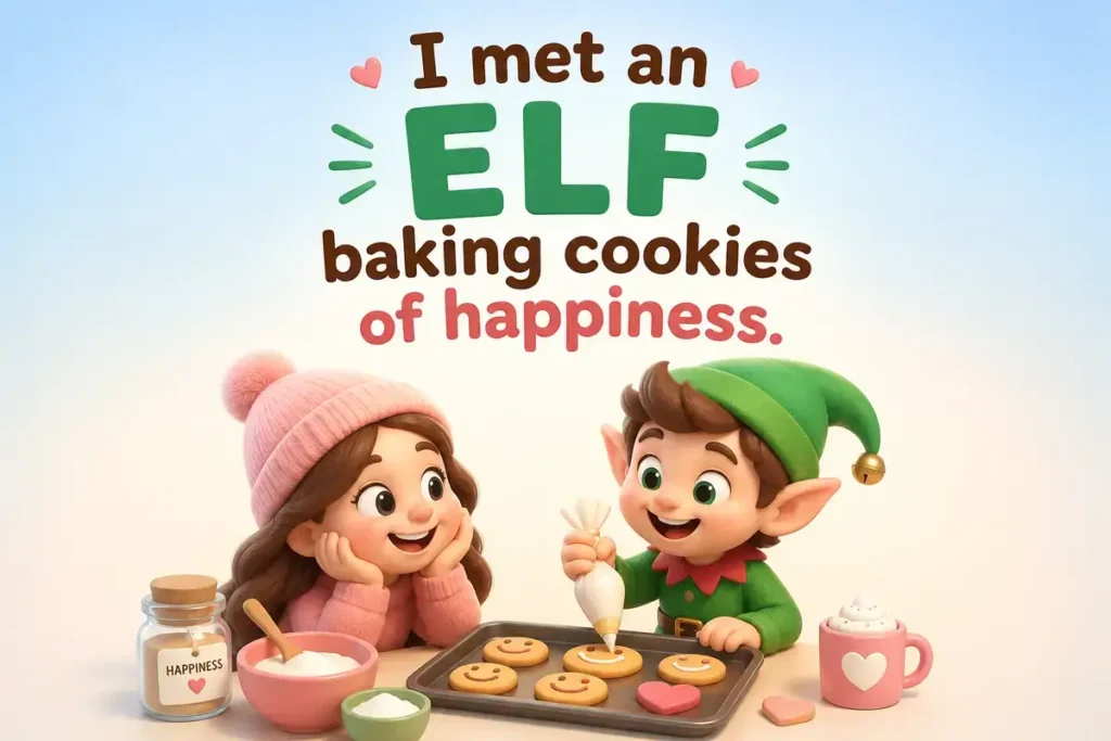 Elf puns Christmas
