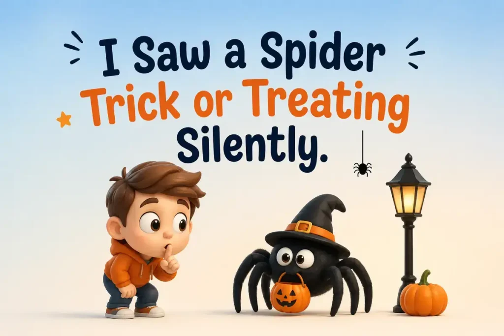 Halloween spider puns