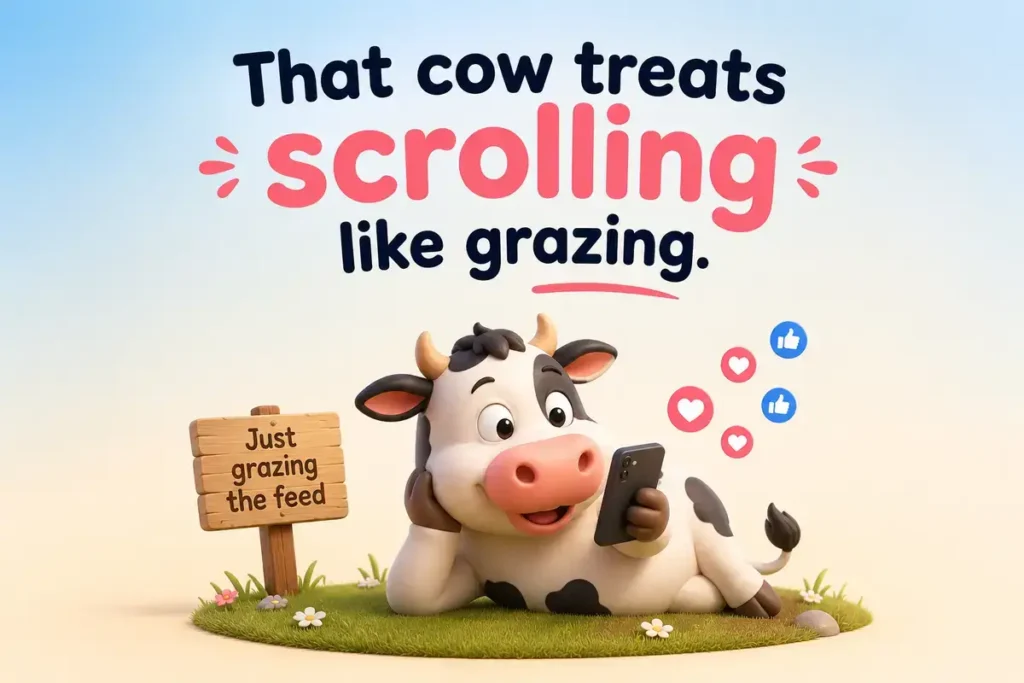 Cow puns reddit