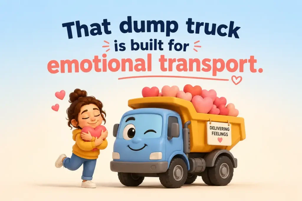 Heavy Duty Dump Truck Wordplay