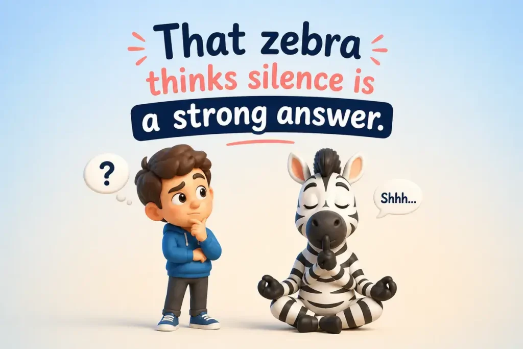 Zebra puns one liners