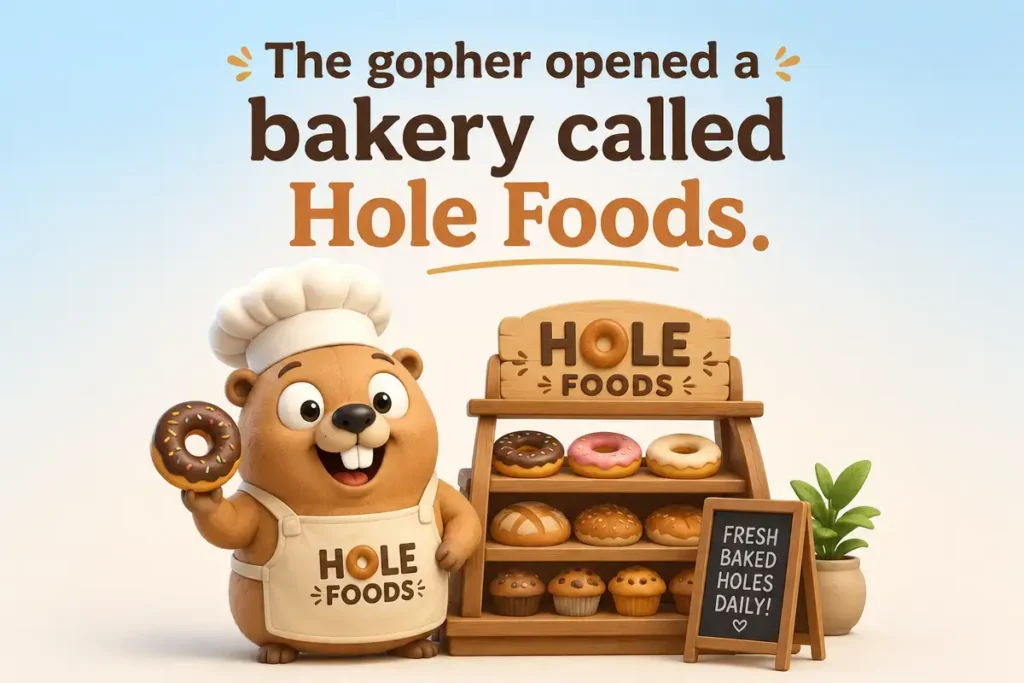 Gopher Puns One Liners