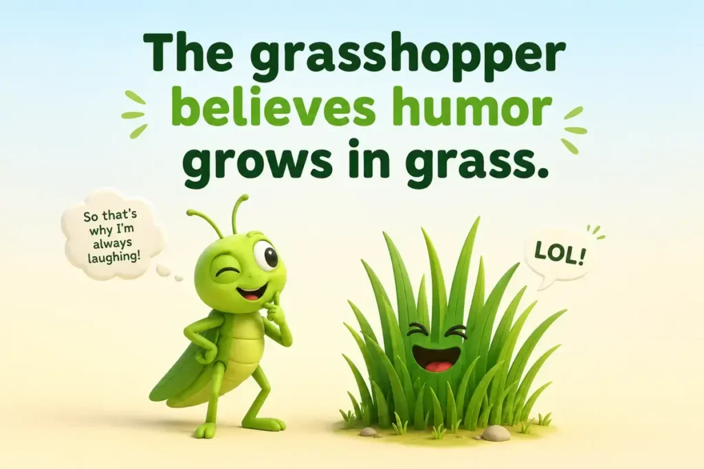 Grasshopper Puns Funny