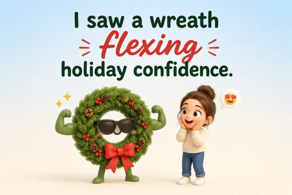 Christmas Wreath Puns One Liners