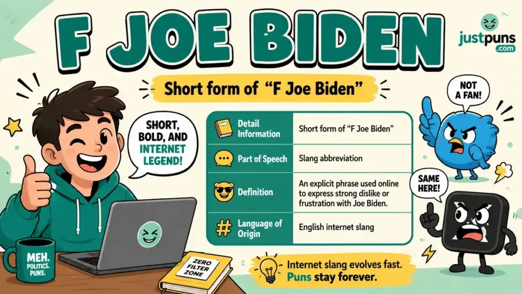 Meaning at a Glance of FJB meaning in text