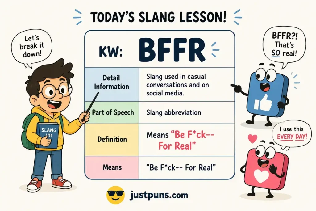 Meaning at a Glance of BFFR meaning in text