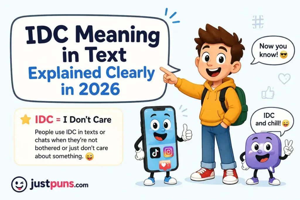 Meaning at a Glance of IDC meaning in text