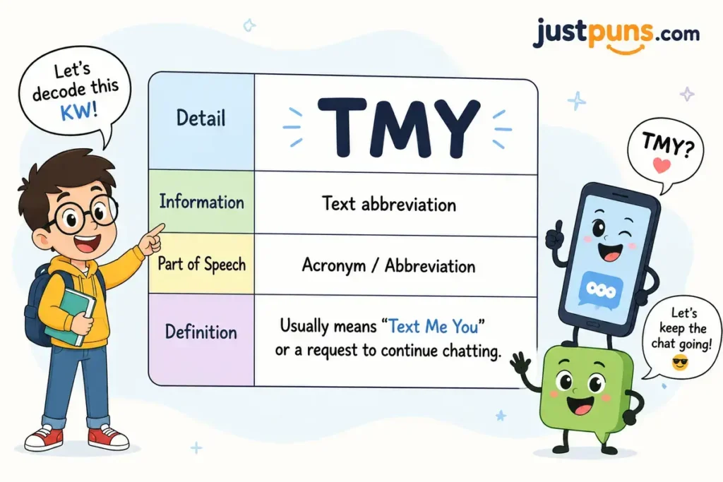 Meaning at a Glance of TMU meaning in text