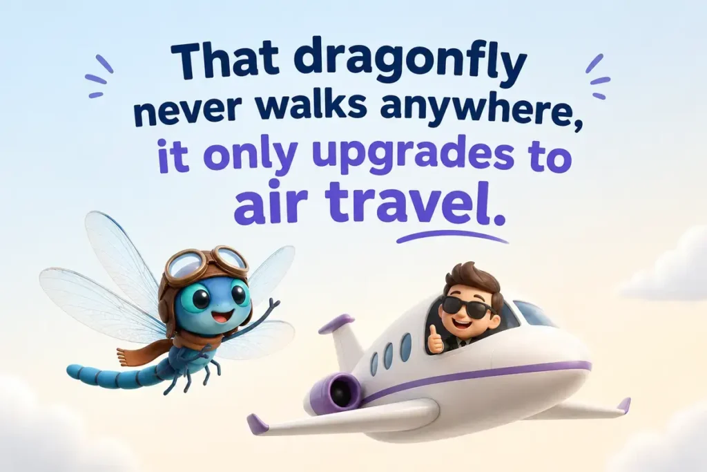 Dragonfly Jokes One Liners