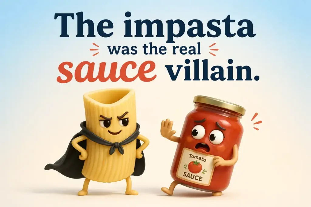 Impasta Puns For Reddit